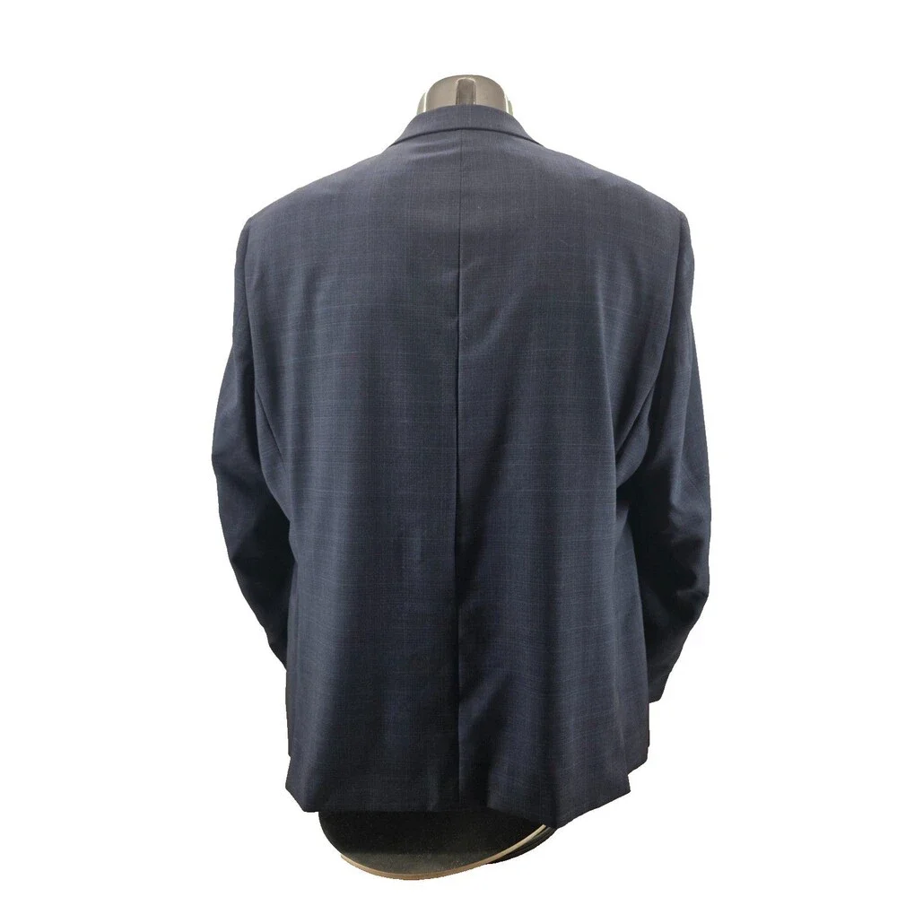 Michael Kors Suit 48R 40X30 Blue Wool Blend Two Button Corpcore Professional